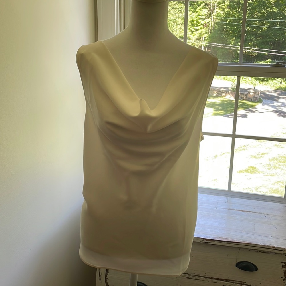 NWT sleeveless JCrew blouse